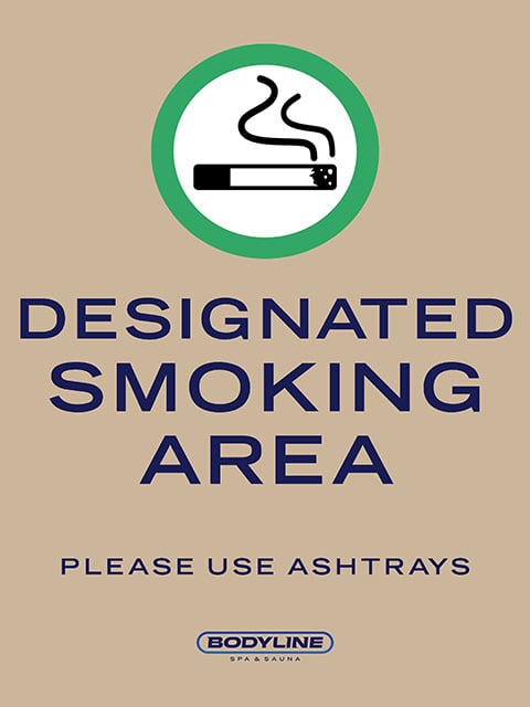 DESIGNATED SMOKING AREA