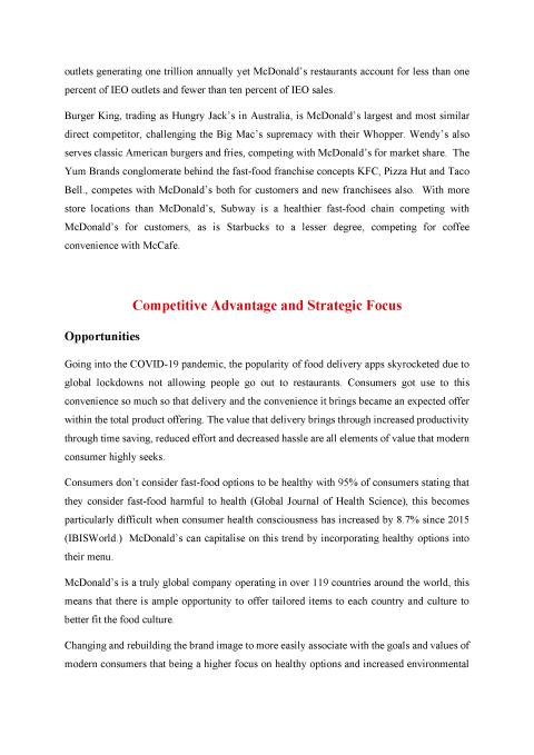 Business Case Project Report