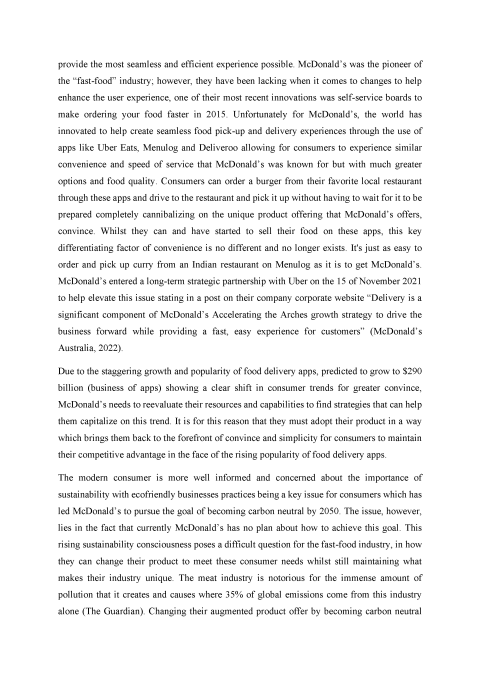 Business Case Project Report