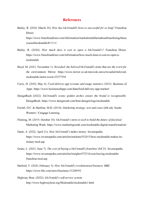 Business Case Project Report